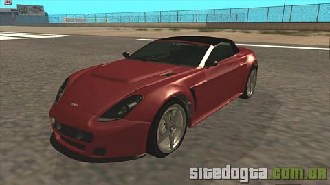 Dewbauchee Rapid GT Cabrio do GTA V para GTA San Andreas